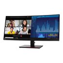 Monitor led lenovo thinkvision p34w-20, 34.14inch, ips uwqhd, 4ms, 60hz, negru,  Monitoare LED | electropc.ro