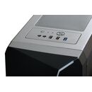 Carcasa spacer flash, atx, midtower, gaming, fara sursa, sticla securizata, usb 2.0 x 2, usb 3.0 x 1, psu shroud, black „spcs-gc-flash”,  Carcase | electropc.ro