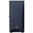 Carcasa spacer hunter, atx, midtower, gaming, fara sursa, usa sticla securizata (balama), usb 2.0 x 2, usb 3.0 x 1, jack 3.5mm x 2, mesh , „spgc-hunter”,  Carcase | electropc.ro