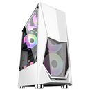 "case dk-3(atx) white, front panel:metal mesh cover left side panel:tempered glass",  Carcase | electropc.ro
