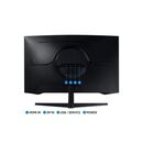 Monitor samsung ls32ag550epxen 32 inch, curvature: 1000r , panel type: va, resolution: 2,560 x 1,440, aspect ratio: 16:9,  refresh rate:165hz, response time gtg: 1 (mprt) ms, brightness: 300 cd/m², contrast (static): 2500 : 1, contrast (dynamic): mega dcr,  Monitoare LED | electropc.ro