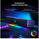Razer leviathan v2 x   technical specifications  frequency response 85 hz – 20 khz  input power type c with power delivery  driver size - diameters (mm) full range racetrack drivers: 2 x 2.0 x 4.0"/ 2 x 48 x 95 mm passive radiator: 2 x 2.0 x 4.1" / 2 x 48,  Sisteme audio | electropc.ro
