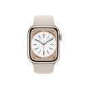 Apple watch s8 cellular 45mm starlight aluminium case with starlight sport band - regular,  SmartWatch-uri | electropc.ro