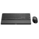 Kit philips spt6607, wireless, 2.4ghz + bluetooth 3.0/5.0, 104 taste, membrana, suport incheietura detasabil, baterii 1x aaa + 1x aa, negru + mouse spk7607,  Kit mouse tastatura | electropc.ro