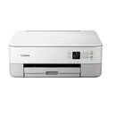 Multifunctional inkjet color canon pixma ts5351awh white, dimensiune a4 (printare, copiere, scanare), viteza 13ipm alb-negru, 6.8ipm color, rezolutie 4800x1200 dpi, alimentare hartie 100 coli, imprimare fara margini, scanner cu suport plat cis, rezolutie ,  Multifunctionale Inkjet | electropc.ro