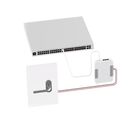 Ubiquiti unifi access hub ua-hub, dimensiuni: 190 x 126 x 30.5 mm , greutate: 457g,suport wall mount metalic, carcasa plastic, consum max: 51w, interfata: 4 x 1gbe, alimentare: poe++.,  Cititoare | electropc.ro