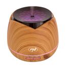 Difuzor aromaterapie pni hu180 pentru uleiuri esentiale, cu ultrasunete, 400 ml, timer, 7 culori led, inchidere automata, wood grain, putere: 9w, capacitate rezervor: 400ml, dimensiune: 165 x 165 x 140 mm, suprafata recomandata: 20-30mp.,  Decoratiuni | electropc.ro