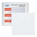Intrerupator cu touch pni sh101 alb cu led indicator cu panoul frontal din sticla temperata transparenta, iar carcasa din spate rezistenta la foc. poate fi utilizata la o putere maxima de 100w pentru becurile cu led, iar pentru becurile clasice de maxim 2,  Smart home | electropc.ro