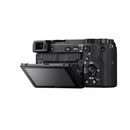 Kit sony alpha a6400 mirrorless 24.2mp, iso 32000 (extins: 102400), 1/4000s, 4k @30fps, sd/sdhc/sdxc, rafala 11cps, wifi/bluetooth/nfc, senzor aps-c, montura sony e, obiectiv 16-50mm, f3.5-5.6,  Aparate foto Mirrorless | electropc.ro