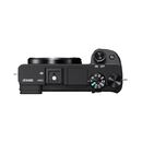 Kit sony alpha a6400 mirrorless 24.2mp, iso 32000 (extins: 102400), 1/4000s, 4k @30fps, sd/sdhc/sdxc, rafala 11cps, wifi/bluetooth/nfc, senzor aps-c, montura sony e, obiectiv 16-50mm, f3.5-5.6,  Aparate foto Mirrorless | electropc.ro