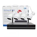 Kit supraveghere video pni house wifi660 nvr 8 canale si 4 camere wireless de exterior 3mp, p2p, ip66, intrari video: 8, iesiri video: 1 x vga, 1 x hdmi, redare: 1080p full hd, rezolutie inregistrare: 4 x 5mp / 8 x 3mp, iesiri audio: 1 x 3.5 mm, compresie,  Camere supraveghere IP | electropc.ro