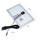Pni sistem solar fotovoltaic h01, greenhouse h01 30w cu acumulator 12v/7ah, usb/radio/mp3, 2 becuri led, tip panou: policristalin, dimensiuni: 360 x 240 x 17mm, cablu conectre: 6m, acumulator: 7.0 ah,soclu bec: e27, 3w, timp incarcare: minim 7h, autonomie,  Smart home | electropc.ro