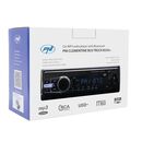 Radio mp3 player auto pni clementine bus truck 8524bt rds 4x45w 12v/24v 1 din cu sd, usb, aux, rca si bluetooth, putere maxima audio (w) 4 x 45, radio:  am/fm 87.5 - 108 mhz, usb 2.0 (max 32gb), microsd (max 32gb), aux in (3.5mm mini jack), redare fisiere,  Radio cu ceas & portabile | electropc.ro