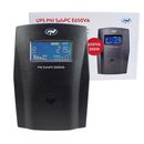 Ups pni safepc e650va, putere 390w, 1.8a, iesire 2 x 230v, ecran lcd acumulator 7.2a inclus, capacitate: 12v/7ah, timp backup: 8 minute (utilizare la jumatate din capacitate), durata reincarcare: 8h, dimensiuni: 295 x 135 x 90 mm / 4.6 kg.,  UPS | electropc.ro