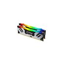 Memorie ram kingston, dimm, ddr5, 32gb, 6400mhz, cl32, 1.35v, fury renegade white, rgb, kit of 2,  Memorii RAM Desktop | electropc.ro