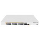 Mikrotik 24port, 4 sfp, poe swirtch crs328-24p-4s+rm, cpu: 800 mhz, ram: 512mb, 16mb flash, 24 x 10/100/1000, 4 x sfp, 2 x ventilatoare, dimensiuni: 443 x 300 x 44 mm, poe out: 802.3af/at.,  Switch-uri | electropc.ro
