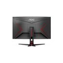 Monitor led aoc c24g2ae/bk, 23.6inch, fhd va, 1 ms, 165hz, negru si rosu,  Monitoare LED | electropc.ro