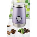 Rasnita electrica heinner hcg-150mov, catacitate 50g, putere 150w, interior din inox, lamne din inox, sisdtem de siguranta, buton on/off, mov sidefat,  Rasnite | electropc.ro