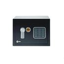 Seif yale standard rezidential mini ysv/170; se livreaza cu 2 chei; se blocheaza la introducerea consecutiva a 3 coduri personale gresite ; usor de actionat cu cod personal; mai mult de 100 000 de combinatii culoare negru,  Seifuri | electropc.ro