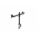 Suport dublu monitor serioux, mm1903a, mobil, tilt:+/- 90 °, swivel: 180 ° , rotatie 360°, vesa: 75×75 / 100×100mm, compatibilitate 10"-27" , reglabil pe inaltime: 400mm ,extensie braț: 415mm ,greutate maxima suportata 8 kg, culoare negru,  TV & Electronice & Gaming | electropc.ro
