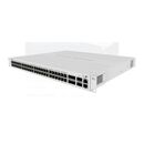 Switch mikrotik crs354-48p-4s+2q+rm, 48xlan gigabit, 4xsfp, 2x40g qsfp, poe 700w 802.3af/at, procesor: 650 mhz, ram: 64mb, ip20.,  Switch-uri | electropc.ro
