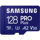 Microsdhc pro plus 128gb, class10/grade 3 adapter uhs-i mb-md128da/eu,  Carduri memorie | electropc.ro