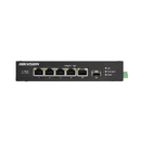 Switch hikvision ds-3t0306hp-e/hs, 4-port, hipoe,  Switch-uri | electropc.ro