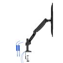 Brat sustinere ad110dx aoc 2 monitoare cu dimensiune maxima 27", fixare de birou, pivot 360gr, raza larga de inclinare, flexibilitate, inaltime 230 mm, material aluminiu, culoare negru,  Accesorii smart TV | electropc.ro