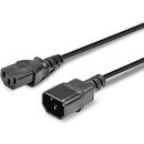 Cablu de alimentare lindy c14-c13 3m, negru,  Adaptoare PowerLAN | electropc.ro