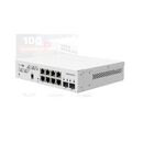 Mikrotik, css610-8g-2s+in 8g, 2 sfp+ port , indoor switch 64kb flash, pasive poe, dimensiuni: 200 x 167 x 46 mminterfata: 8 x 10/100/1000, 2 x sfp+, ip20, poe in- 12-57 v, consum maxim 5w.,  Switch-uri | electropc.ro