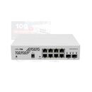 Mikrotik, css610-8g-2s+in 8g, 2 sfp+ port , indoor switch 64kb flash, pasive poe, dimensiuni: 200 x 167 x 46 mminterfata: 8 x 10/100/1000, 2 x sfp+, ip20, poe in- 12-57 v, consum maxim 5w.,  Switch-uri | electropc.ro