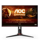 Monitor aoc 27g2spu/bk 27 inch, panel type: ips, backlight: wled, resolution: 1920 x 1080, aspect ratio: 16:9,  refresh rate:165hz, response time gtg: 4 ms, brightness: 250 cd/m², contrast (static): 1000:1, contrast (dynamic): 80m:1, viewing angle: 178/17,  Monitoare LED | electropc.ro