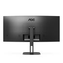 Monitor aoc cu34v5c/bk 34 inch, panel type: va, backlight: wled, curvature: 1500r, resolution: 3440x1440, aspect ratio: 21:9,  refresh rate:100hz, response time gtg: 4 ms, brightness: 300 cd/m², contrast (static): 3000:1, contrast (dynamic): 20m:1, viewin,  Monitoare LED | electropc.ro