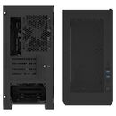 Carcasa montech air 100 argb, micro-atx tempered glass negru, preinstalled fans 4x 120 mm,  Carcase | electropc.ro