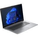 Laptop hp probook 470 g10 cu procesor intel core i5-1335u 10-core (1.3ghz, up to 4.6ghz, 12mb), 17.3 inch fhd, intel uhd graphics, 12gb ddr4, ssd, 512gb pcle nvme + 1tb 5400rpm, windows 11 pro 64bit, asteroid silver,  Laptopuri | electropc.ro