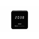 Radio cu ceas akai acrs-4000, bluetooth 5.0 2.5w, negru,  Radio cu ceas & portabile | electropc.ro