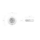 Senzor de temperatura si umididtate ezviz cs-t51c-a0-bg; baterie: cr2450; voltaj: dc 3v; protocol: zigbee 3.0; frecventa wi-fi: 2.4 ghz; distanta comunicare < 200m;real-time temperature and humidity monitoring, large 1.8-inch display; instant alerts via e,  Senzori | electropc.ro