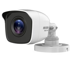 Camera de supraveghere hikvision turbo hd bullet hwt-b150-p; seria hiwatch; 5mp cmos sensor, exir bullet, 20m ir, icr, 0.01 lux/f1.2, 12 vdc, smart ir, dnr, osd menu, ip66, 2.8mm lens, support hd-tvi/ahd/cvi/ cvbs video output;  HWT-B150-P-28