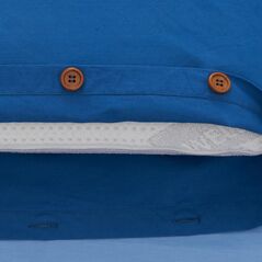 Set de pat dublu bbc blue,  Lenjerii de pat | electropc.ro