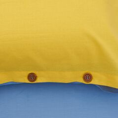 Set de pat dublu bbc yellow/blue,  Lenjerii de pat | electropc.ro