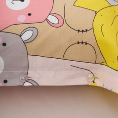 Set de pat single bumbac animals,  Lenjerii de pat | electropc.ro