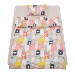 Set de pat single bumbac animals,  Lenjerii de pat | electropc.ro