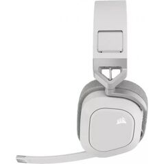 Casti cu microfon corsair hs80 max wireless, multi-platform gaming, 20hz-40khz, 32ohm, 116db, driver 50mm, autonomie baterie de pana la 24 de ore, alb,  Casti audio | electropc.ro