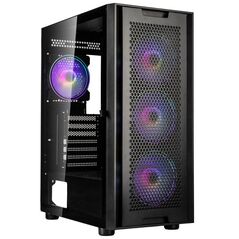 Carcasa kolink observatory duo argb mid-tower negru, preinstalled fans 4x 120 mm,  Carcase | electropc.ro