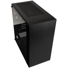 Carcasa kolink stronghold m micro-atx temp g negru, preinstalled fans 6 120 mm,  Carcase | electropc.ro