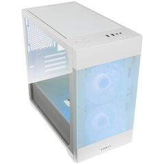 Carcasa lian li lancool 205m mesh mc-atx t g alb, preinstalled fans  2x 140 mm,  Carcase | electropc.ro