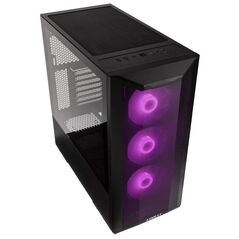 Carcasa lian li lancool ii m c rgb mid-twr tempered glass negru, pci- slots 7, preinstalled fans 3x 120 mm,  Carcase | electropc.ro