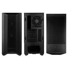 Carcasa lian li lancool ii msh c p mid-tower tempered glass negru, pci- slots 7, preinstalled fans 1x 120 mm, 2x 140 mm,  Carcase | electropc.ro
