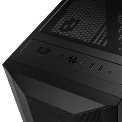 Carcasa lian li lancool ii msh c p mid-tower tempered glass negru, pci- slots 7, preinstalled fans 1x 120 mm, 2x 140 mm,  Carcase | electropc.ro