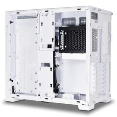 Carcasa lian li o11 dynamic evo, tempered glass alb, pci-slots 8,  Carcase | electropc.ro